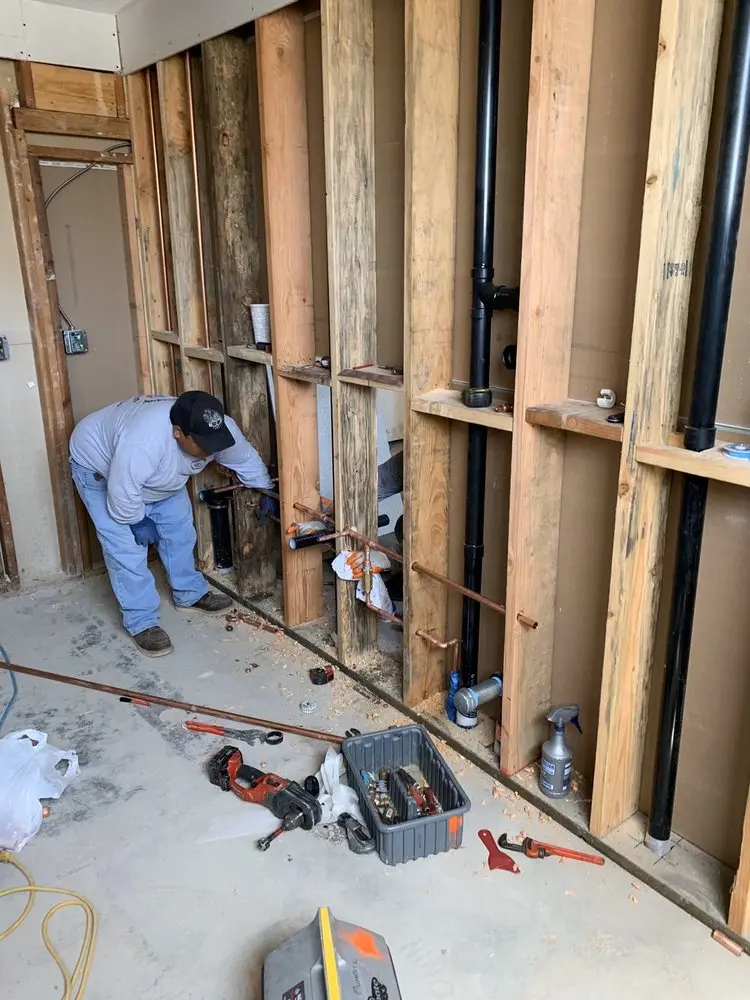 Commercial rough-in plumbing for Gas Line Repair in Weatherly Woods